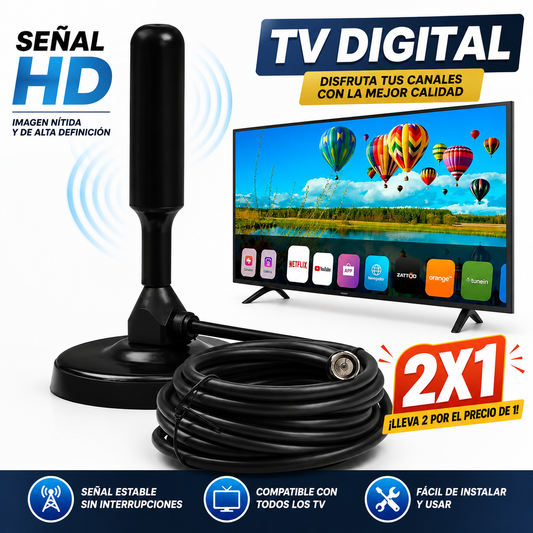Disfruta TV Digital en HD - Sin Pagar Mensualidades
